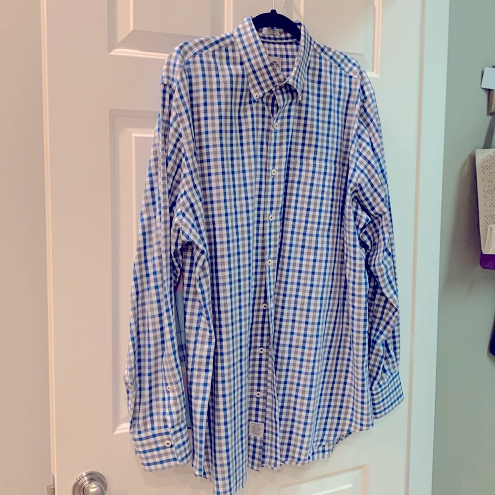 Men’s Peter Millar XL 100% cotton dress shirt